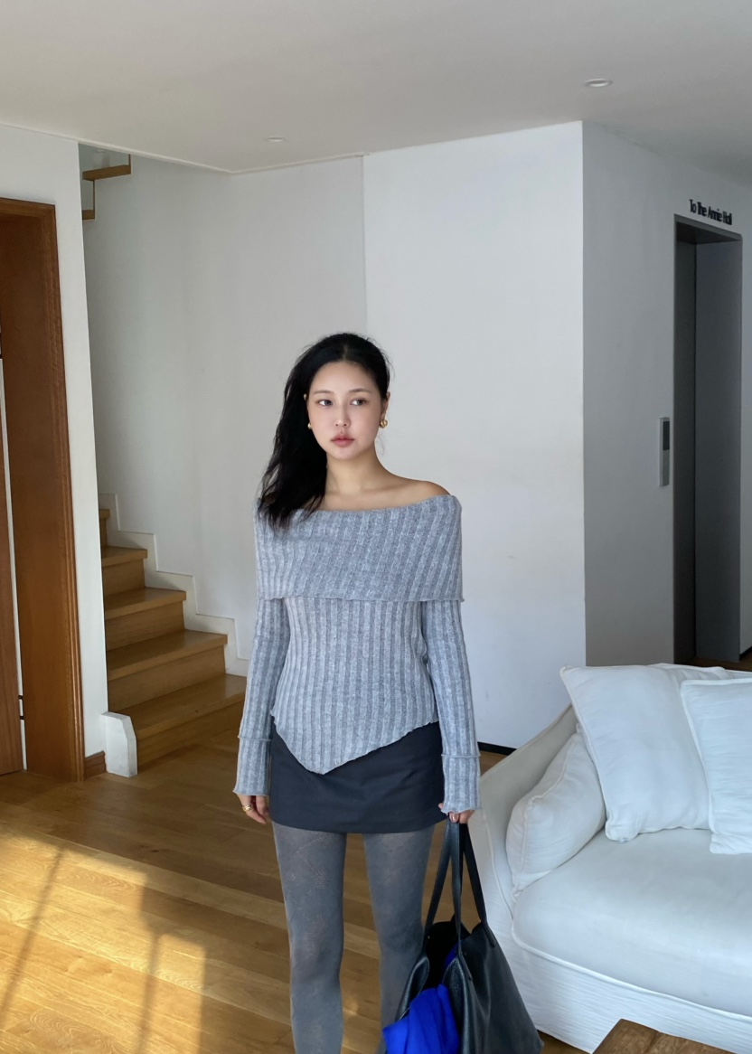 OUPPT東大門㊣代購女裝新款熱賣推薦25秋冬人氣針織衫不含項鏈OUPPT針織衫