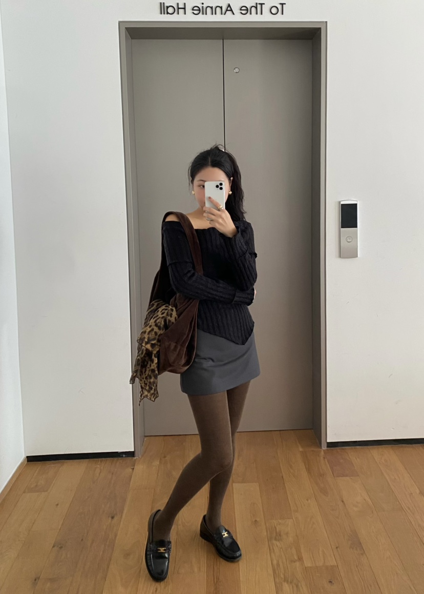 OUPPT東大門㊣代購女裝新款熱賣推薦25秋冬人氣針織衫不含項鏈OUPPT針織衫