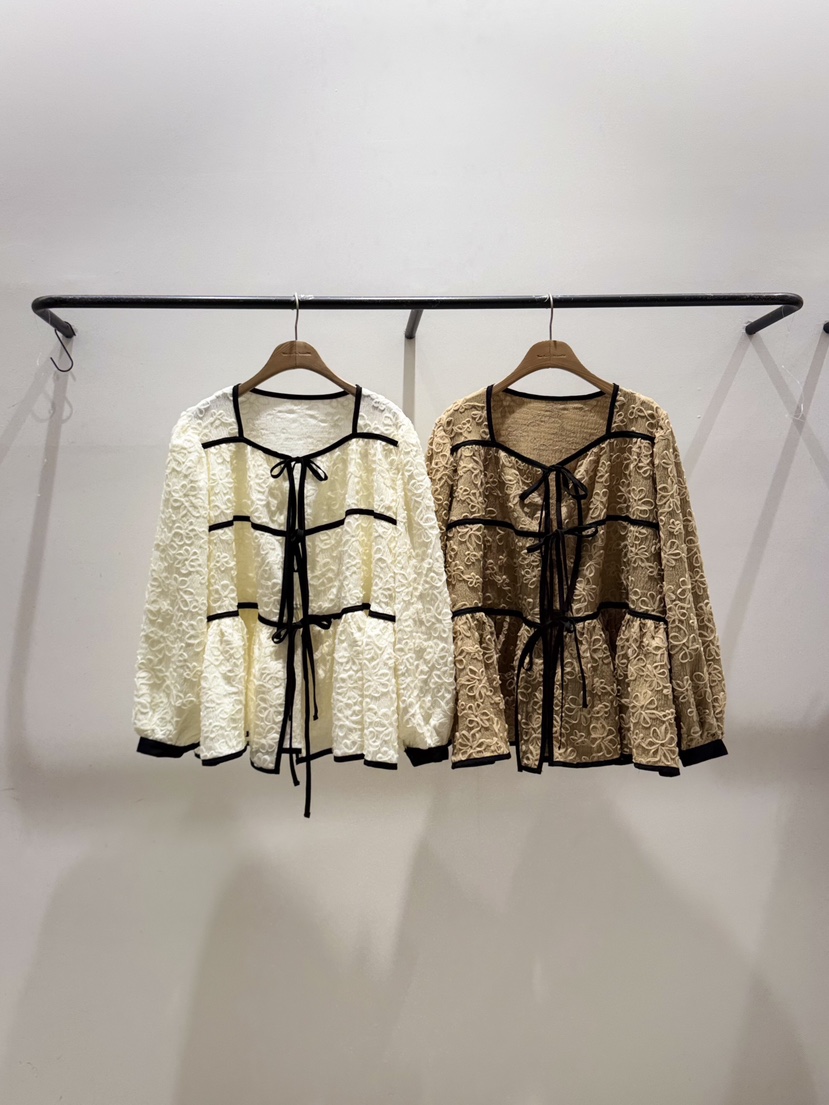 MELTED-P韓國直郵㊣女士新品人氣休閑25秋冬推薦襯衫蕾絲衫MELTED-P襯衫/蕾絲衫