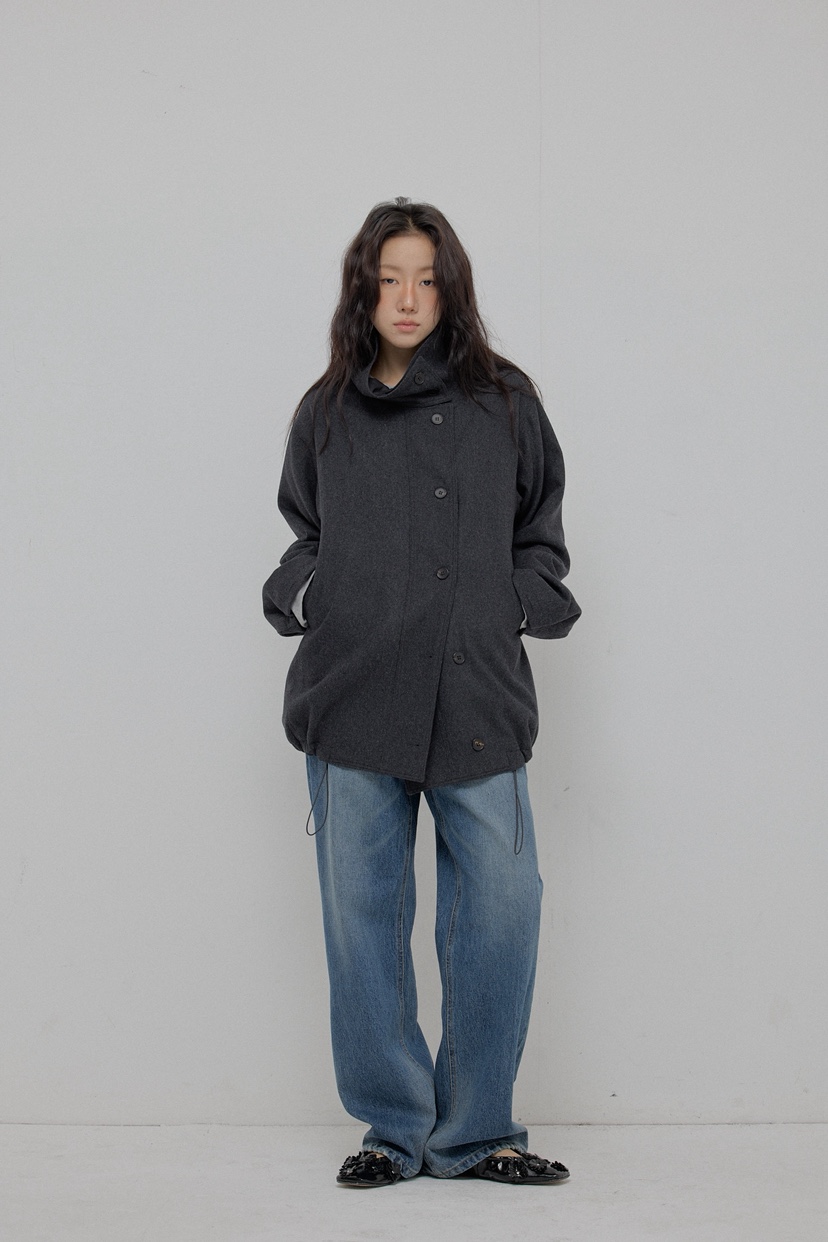 ATHEA東大門㊣直郵女士新品人氣熱賣25秋冬休閑時尚夾克羊毛ATHEA夾克圖色2