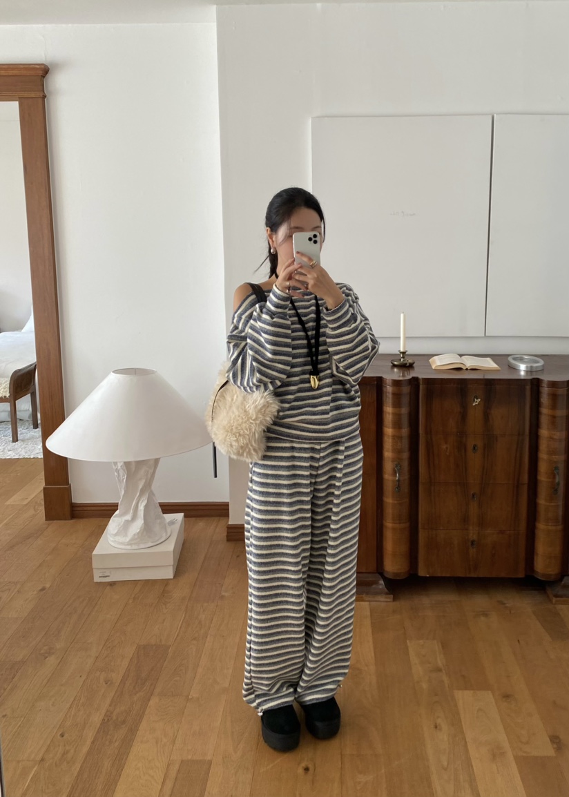 OUPPT韓國代購㊣女裝新款推薦真品人氣時尚25秋冬熱賣休閑褲OUPPT休閑褲