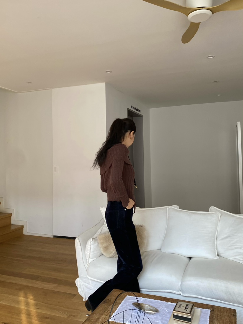 OUPPT東大門㊣代購女裝新品休閑人氣真品職業推薦休閑褲天鵝絨OUPPT休閑褲
