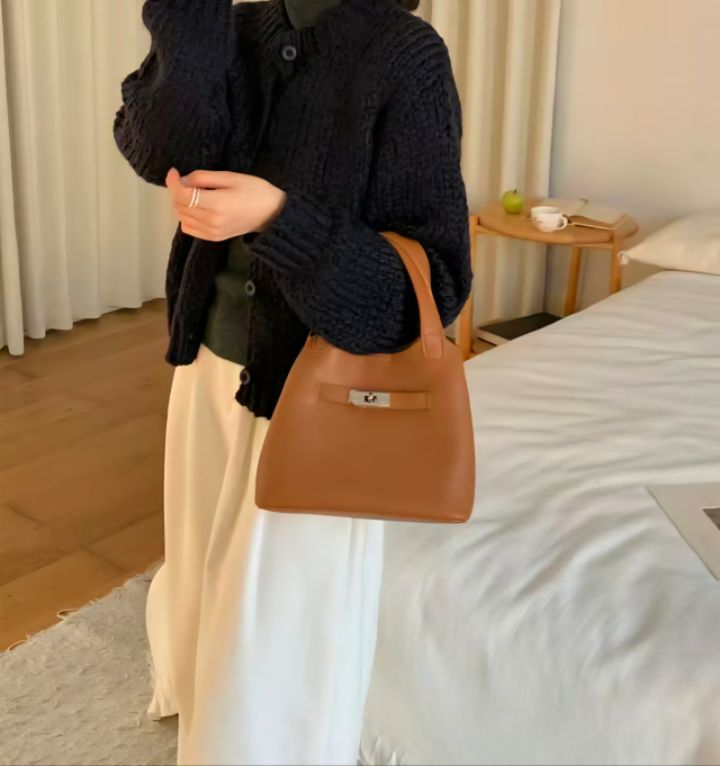 TROUVAILLE東大門㊣直郵女士新品時尚25秋冬休閑熱賣手提包TROUVAILLE手提包
