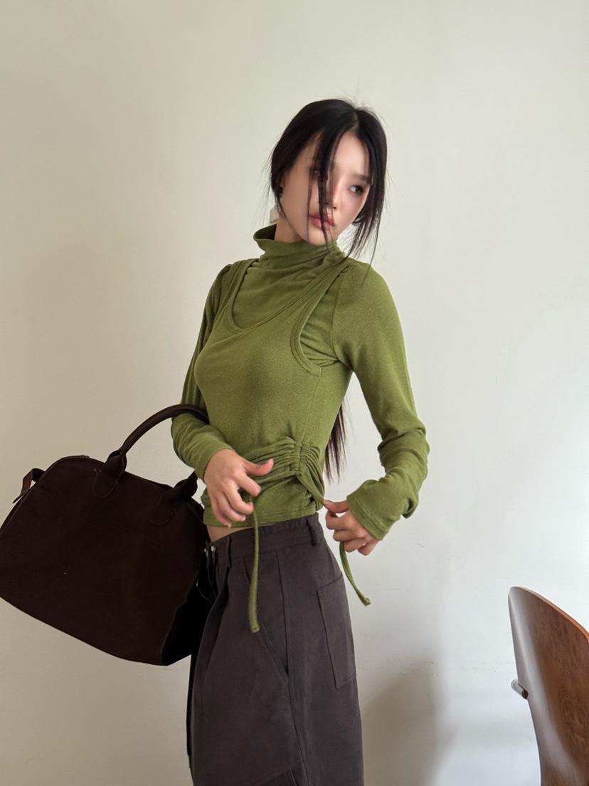 ZITTEN東大門㊣直郵女士新品人氣真品推薦職業休閑25秋冬長袖T恤ZITTEN長袖T恤