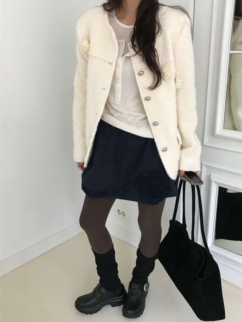 ESCHER韓國直郵㊣女裝新品職業時尚人氣休閑25秋冬真品短裙ESCHER短裙