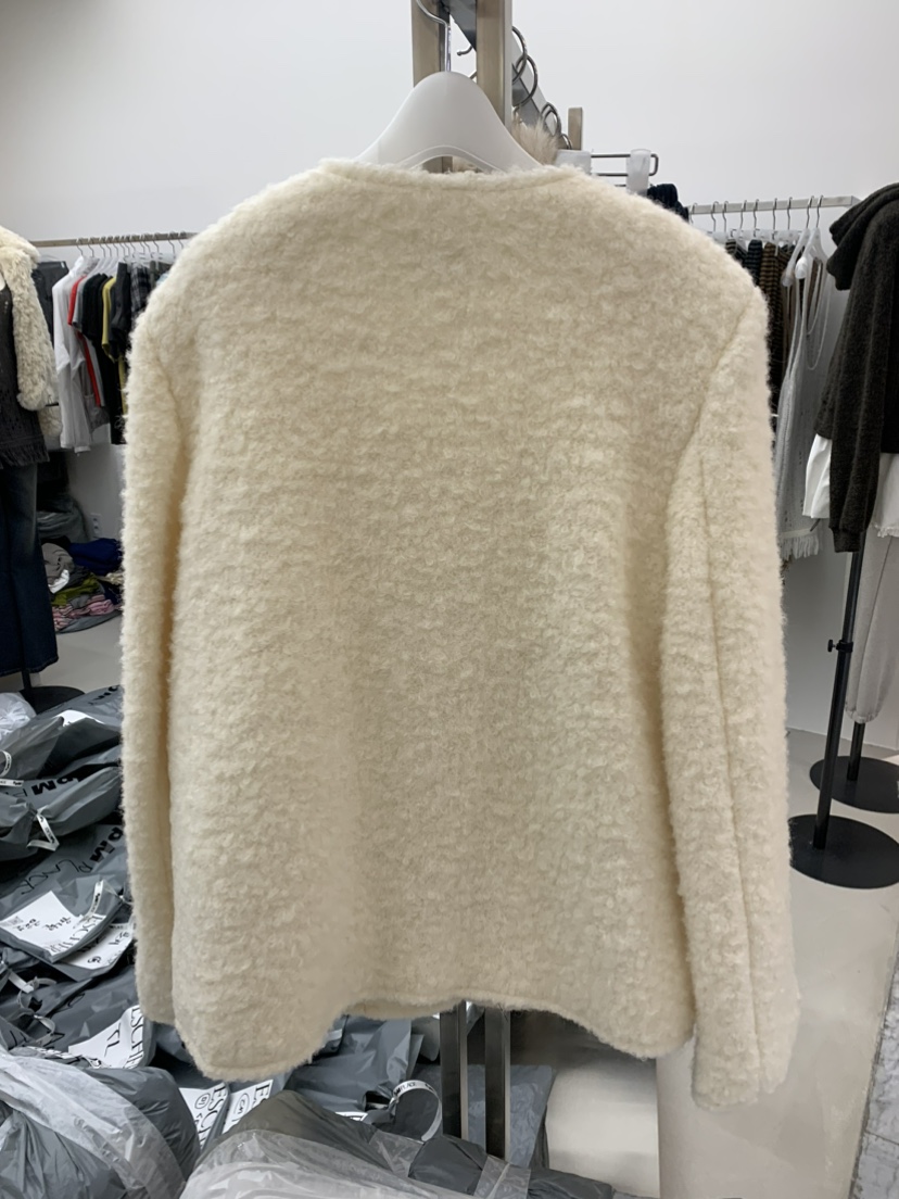 ESCHER東大門㊣代購女士新品時尚熱賣休閑人氣短款大衣花呢ESCHER短款大衣