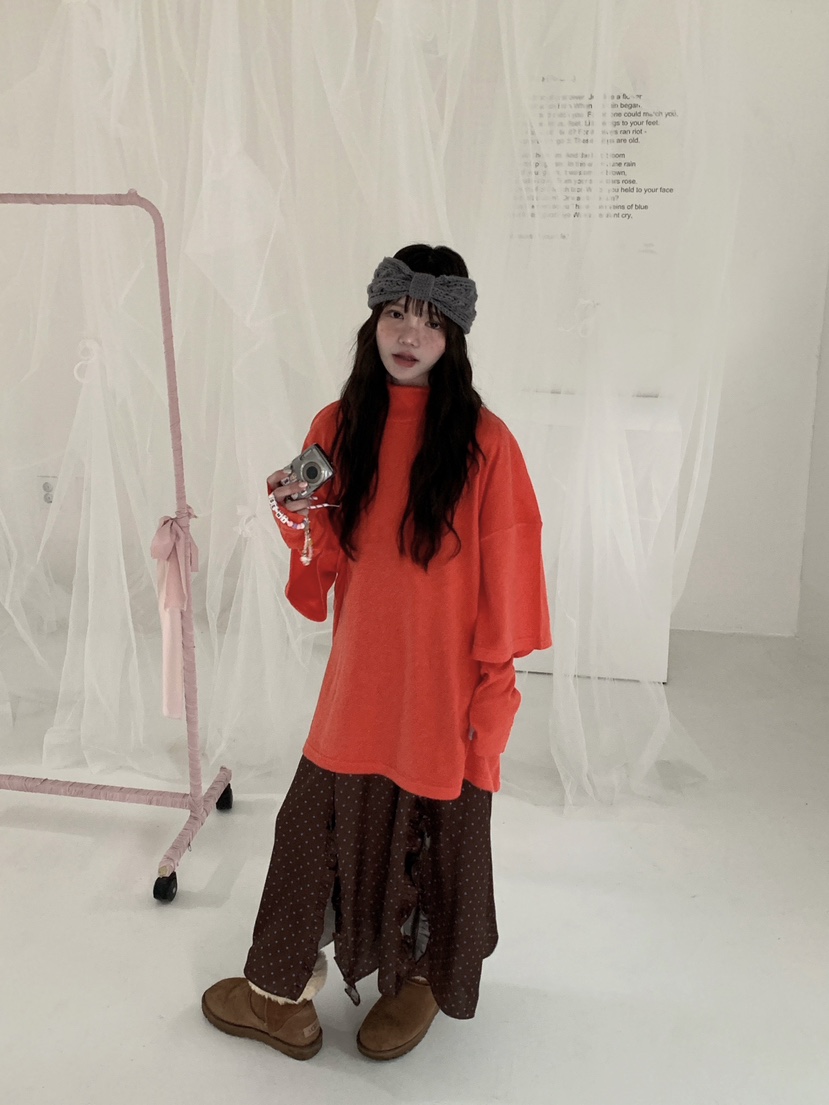 MAISONDEGLORY韓國代購㊣女裝新款時尚T恤不含吊帶安哥拉套裝MAISON DE GLORYT恤