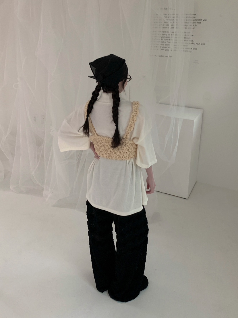 MAISONDEGLORY東大門㊣實拍女士新款推薦熱賣休閑25秋冬吊帶背心MAISON DE GLORY吊帶/背心