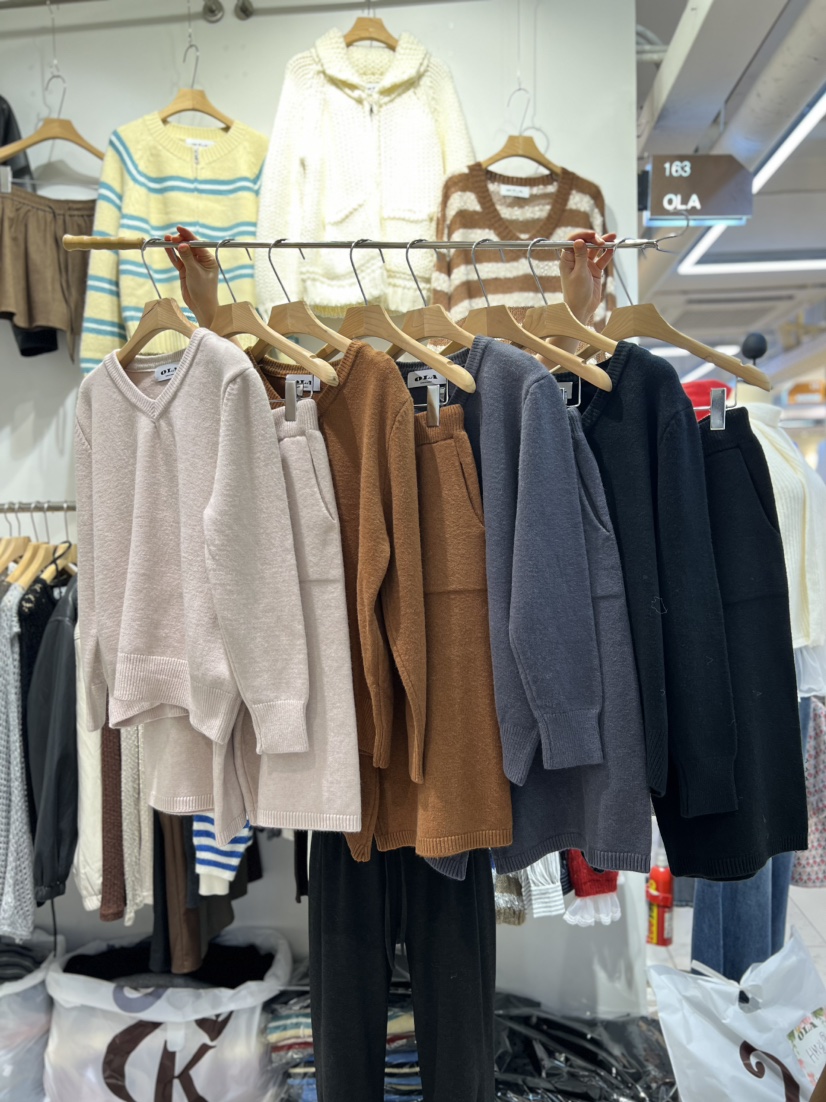 OLA韓國直郵㊣女裝新品人氣休閑25秋冬職業時尚真品推薦套裝mellor/OLA套裝