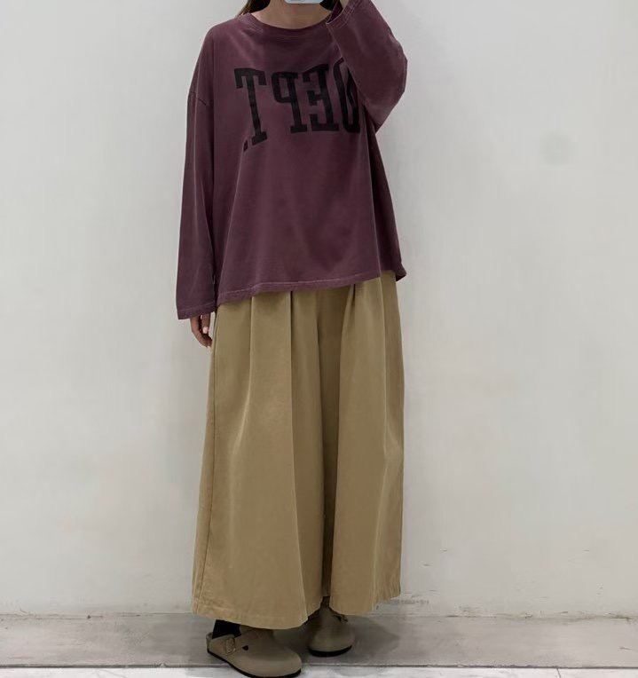 ZACCU東大門㊣實拍女裝新款時尚真品休閑25秋冬熱賣長袖T恤ZACCU長袖T恤