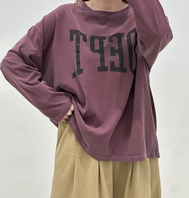 ZACCU東大門㊣實拍女裝新款時尚真品休閑25秋冬熱賣長袖T恤ZACCU長袖T恤