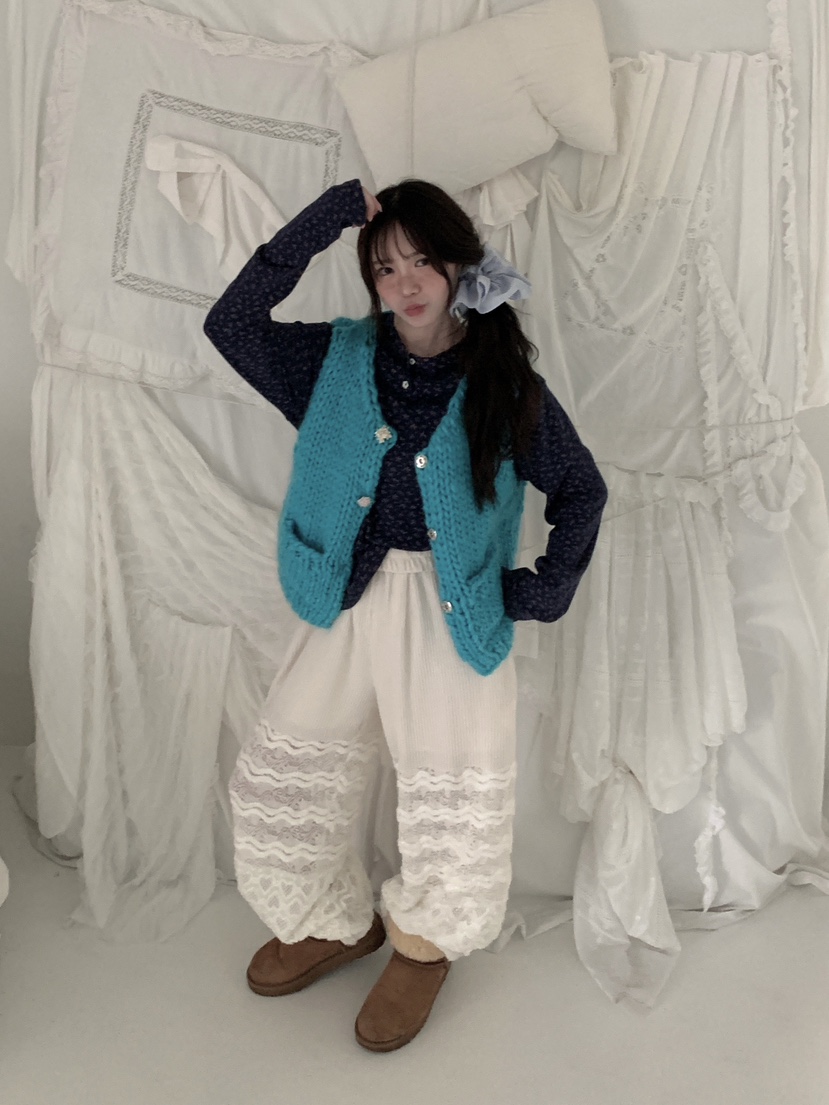 MAISONDEGLORY韓國代購㊣女裝新品25秋冬推薦人氣休閑職業馬甲MAISON DE GLORY馬甲