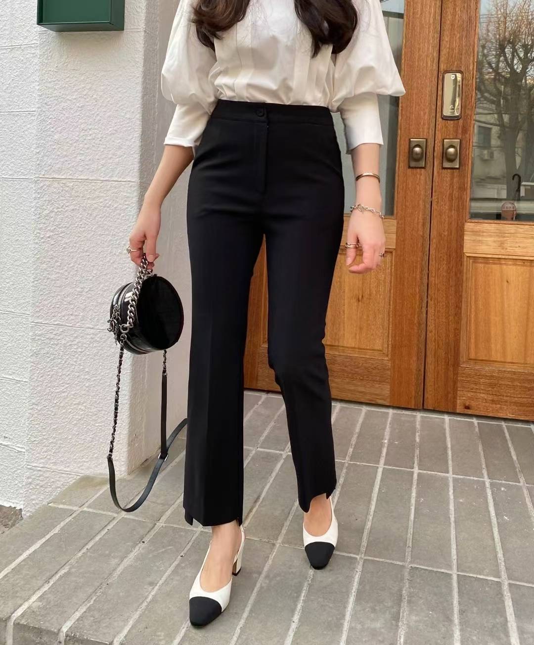 MARLY韓國直郵㊣女裝新品25秋冬推薦時尚人氣休閑熱賣休閑褲MARLY休閑褲