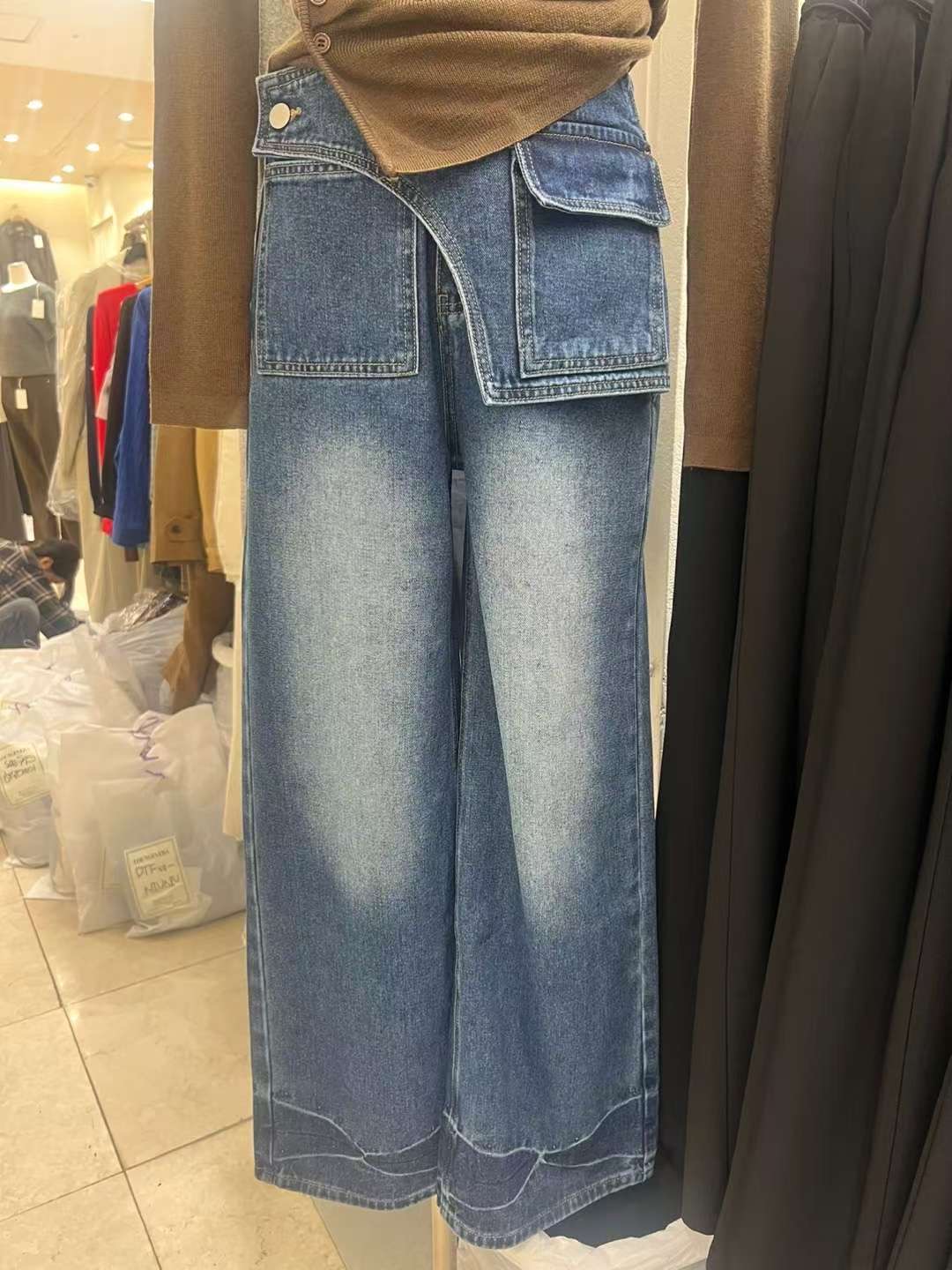 MARLY東大門㊣代購女裝新品職業25秋冬熱賣時尚真品人氣裙褲MARLY裙褲