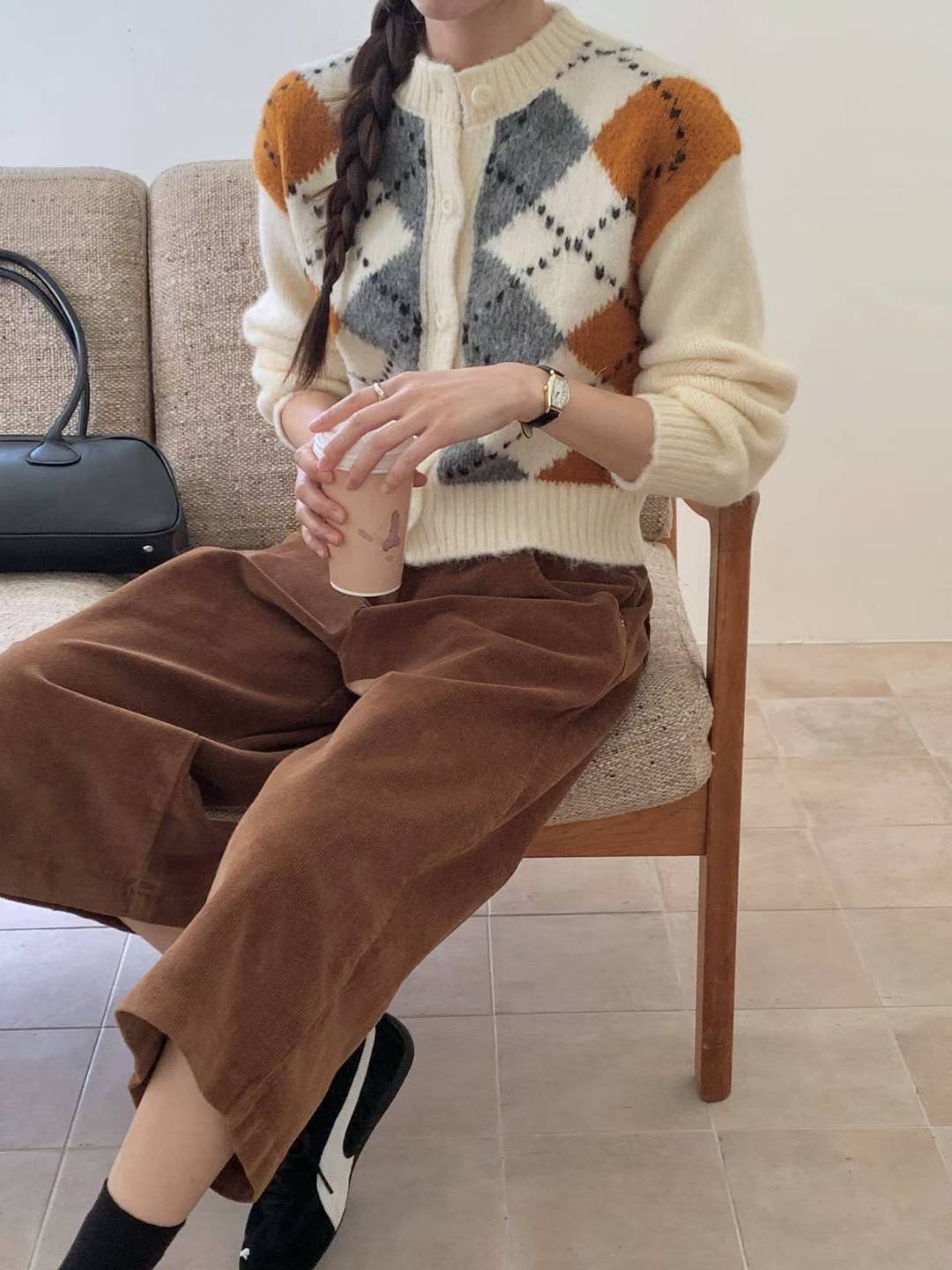 MARLY韓國直郵㊣女士新款25秋冬休閑人氣熱賣真品時尚休閑褲MARLY休閑褲