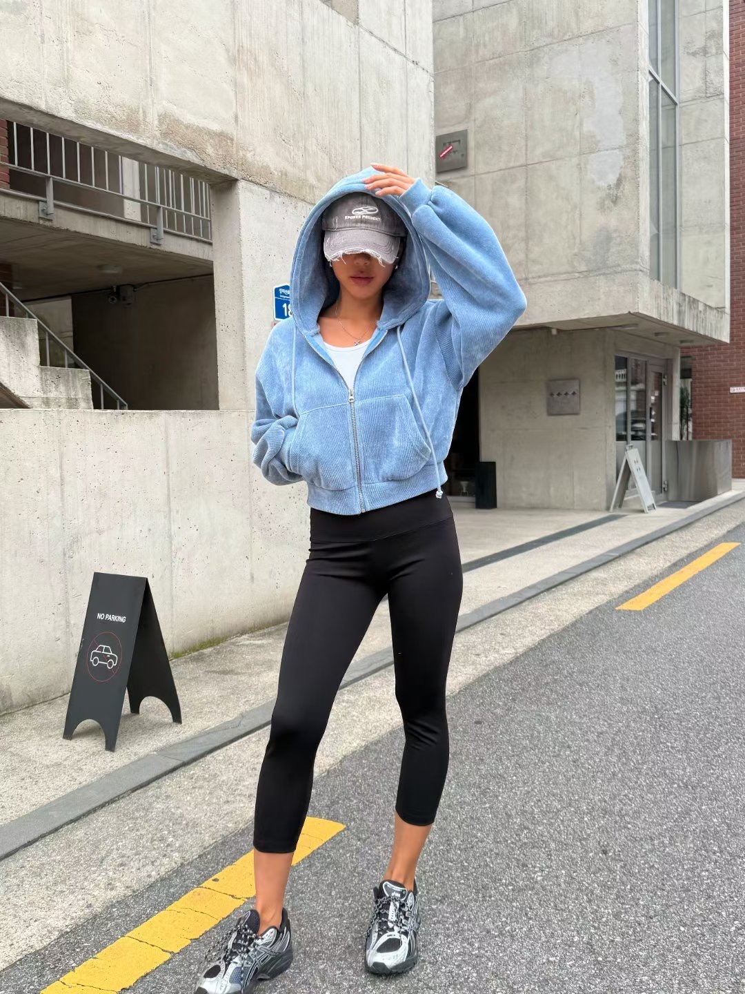 K.DAY韓國代購㊣女裝新款休閑職業時尚推薦真品打底褲鯊魚褲K.DAY打底褲/鯊魚褲