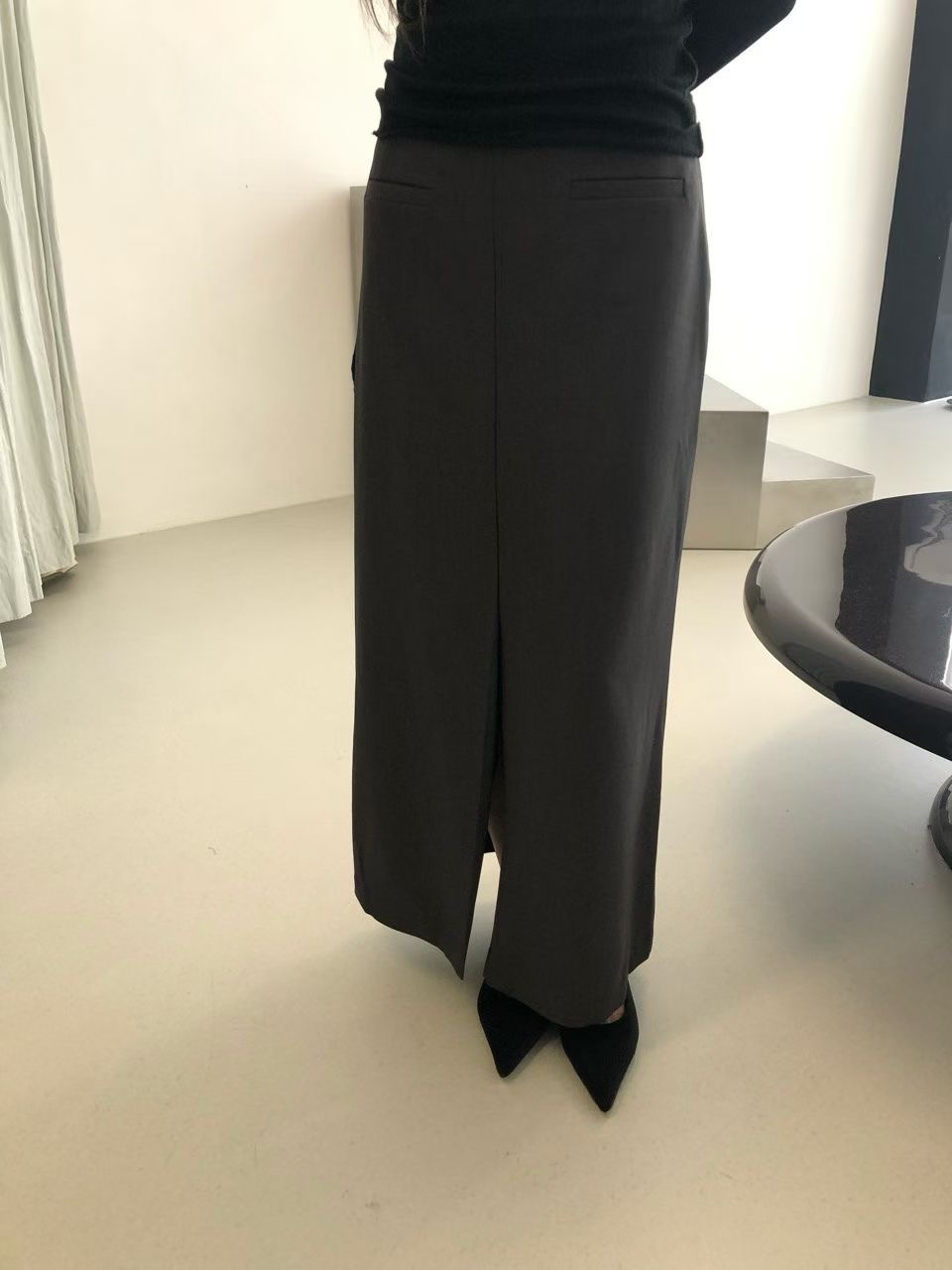 VIVID東大門㊣代購女士新款熱賣職業25秋冬休閑推薦人氣長裙VIVID長裙圖色3