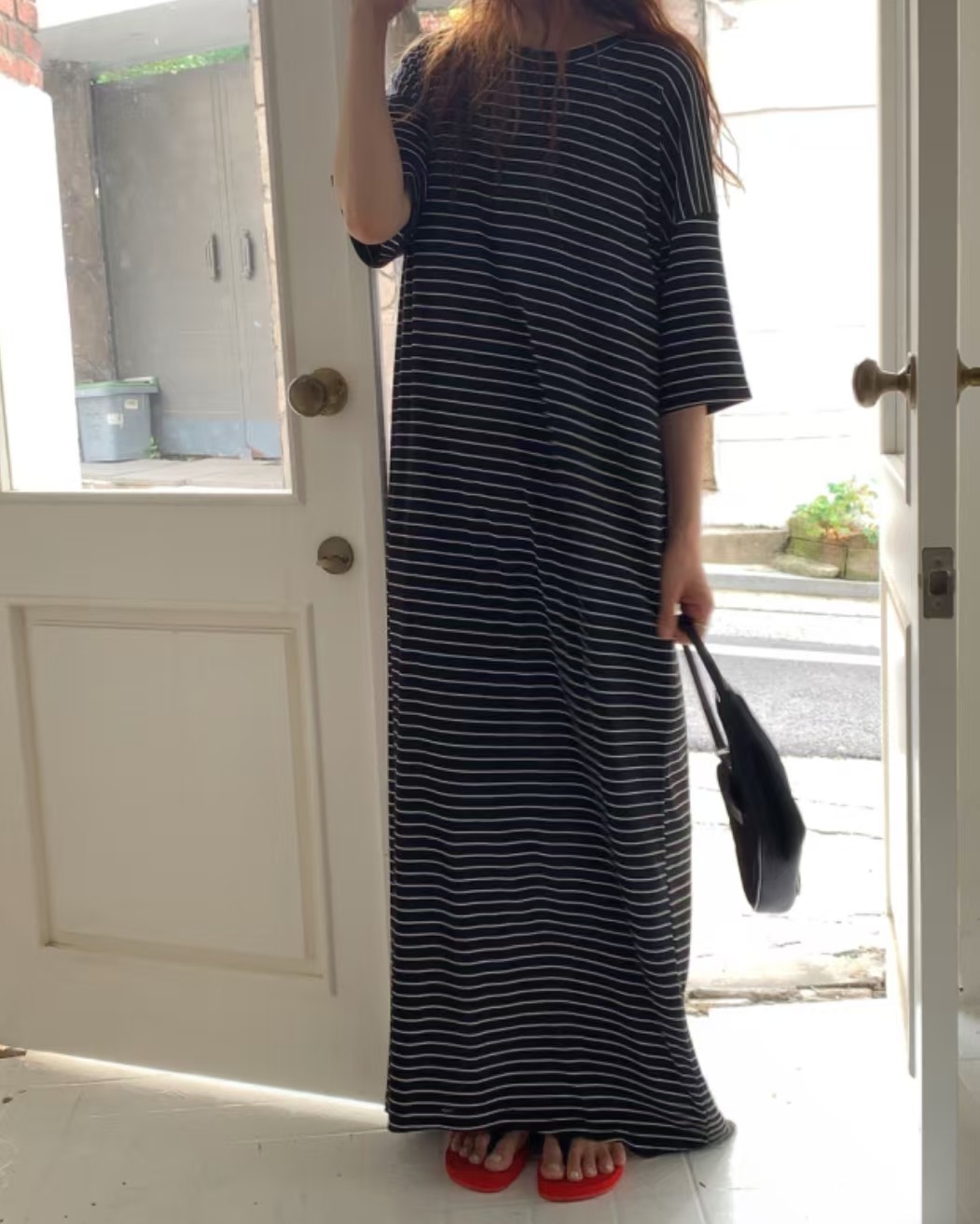 VIVID韓國代購㊣女士新款25秋冬人氣休閑職業真品推薦連衣裙VIVID連衣裙