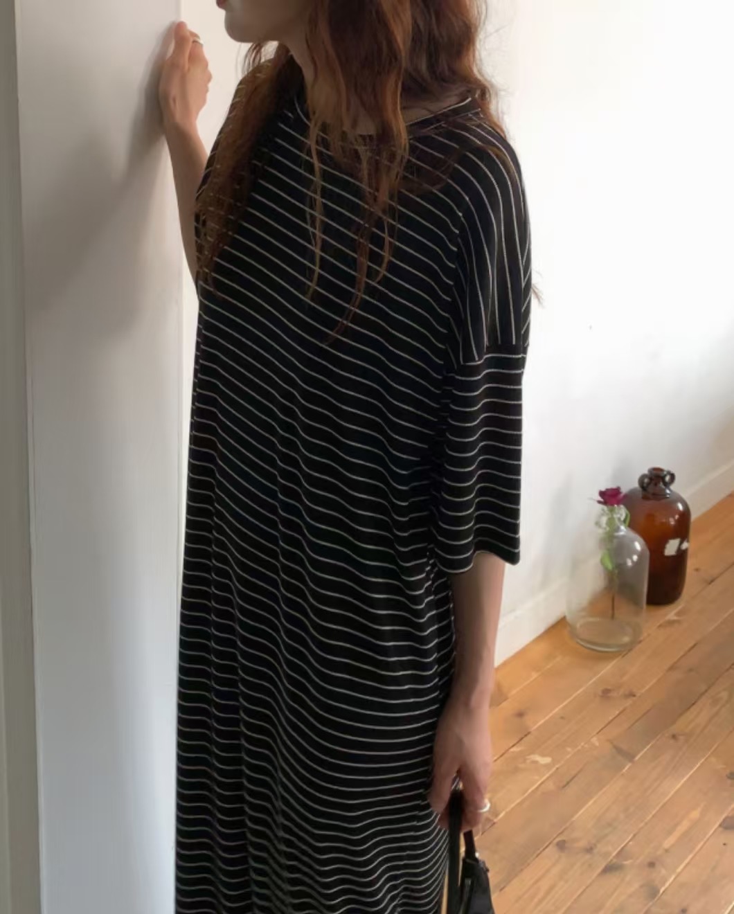 VIVID韓國代購㊣女士新款25秋冬人氣休閑職業真品推薦連衣裙VIVID連衣裙