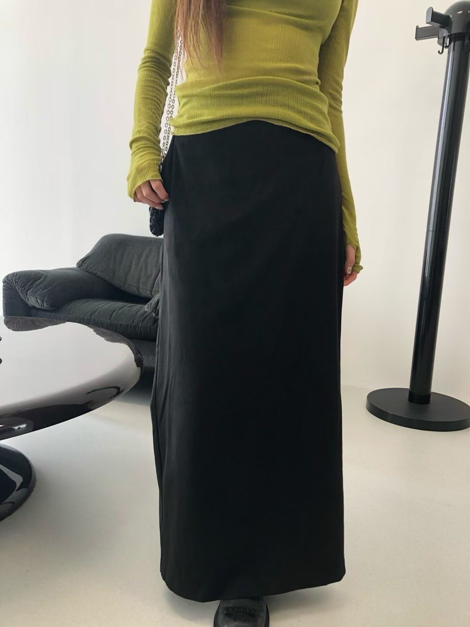 VIVID東大門㊣實拍女裝新款時尚休閑職業推薦熱賣25秋冬長裙VIVID長裙圖色2