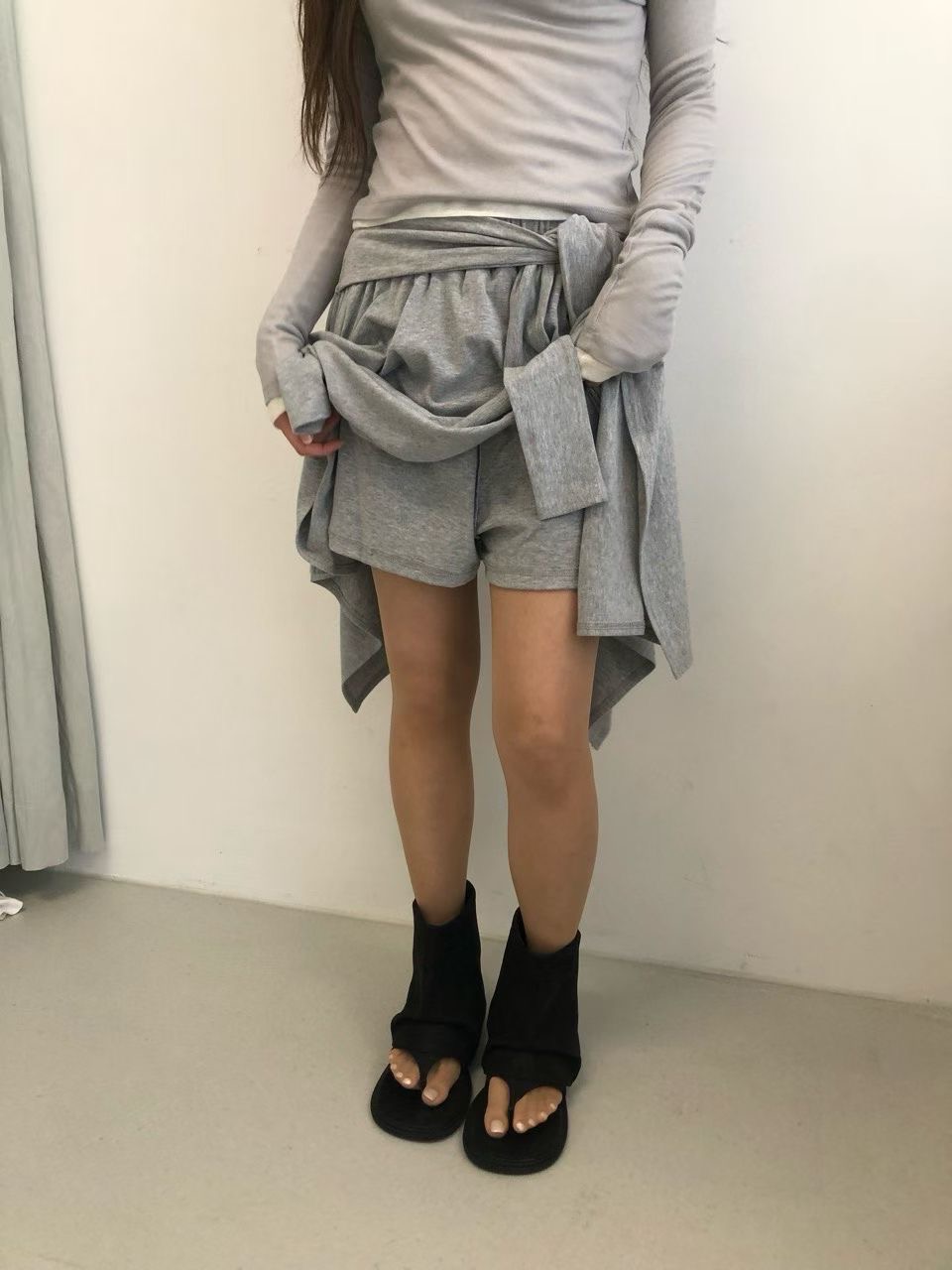 VIVID韓國代購㊣女裝新款真品休閑25秋冬人氣熱賣半身裙中短裙VIVID半身裙/中短裙