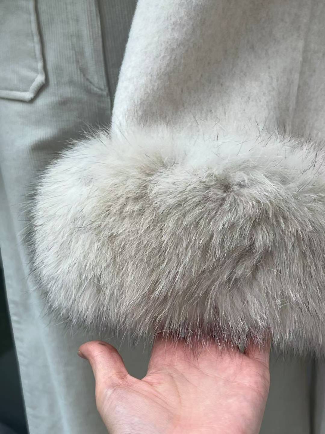 MARLY韓國直郵㊣女裝新品時尚人氣休閑推薦熱賣25秋冬中長款大衣MARLY中長款大衣
