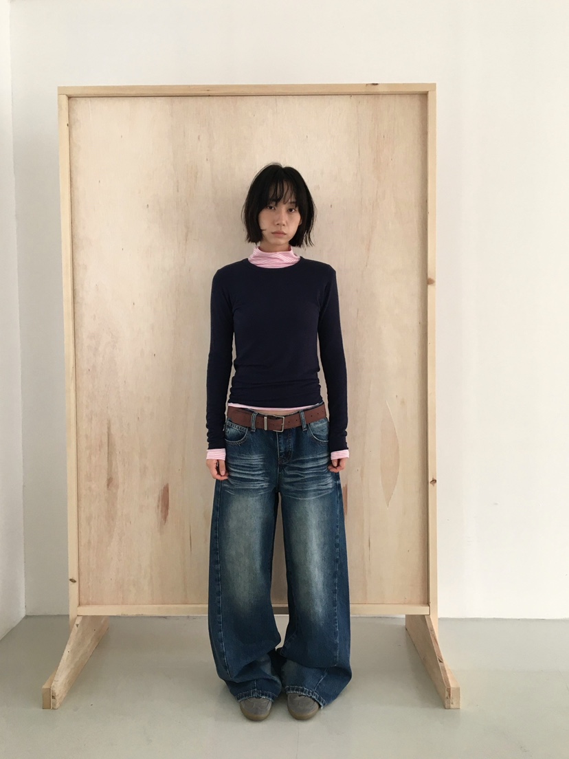 CCW韓國代購㊣女士新品職業時尚人氣25秋冬推薦休閑長袖T恤CCW--NYUNYU長袖T恤