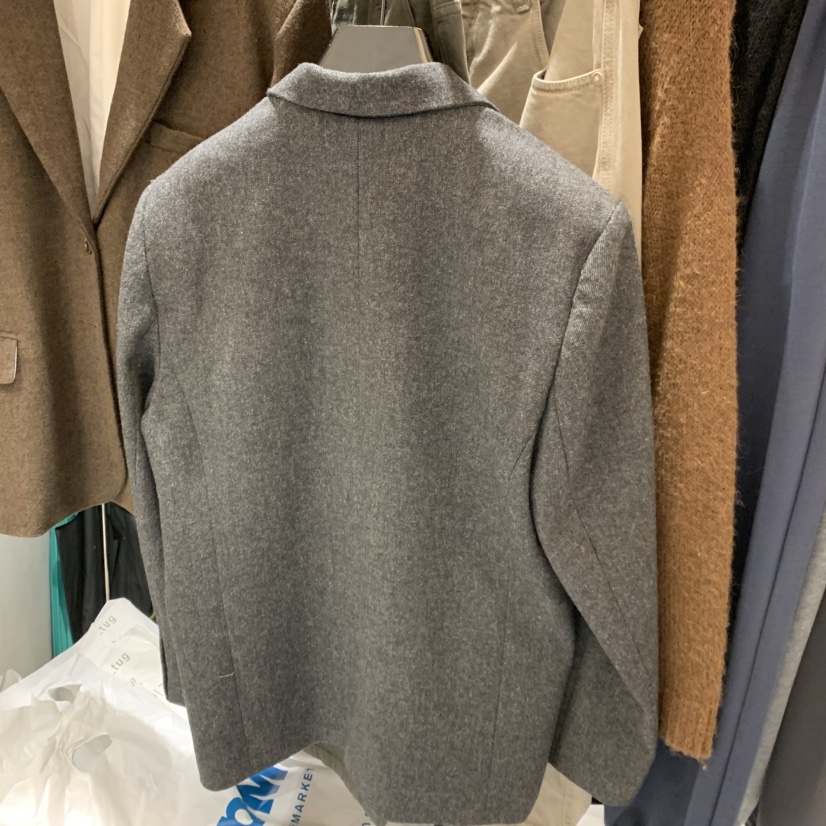 TUG東大門㊣實拍女裝新品熱賣職業休閑人氣25秋冬時尚夾克羊毛TUG夾克