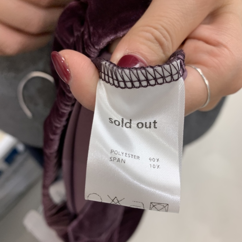 SOLD OUT東大門㊣實拍女士新品人氣25秋冬半身裙中短裙絲絨紐扣SOLD OUT半身裙/中短裙