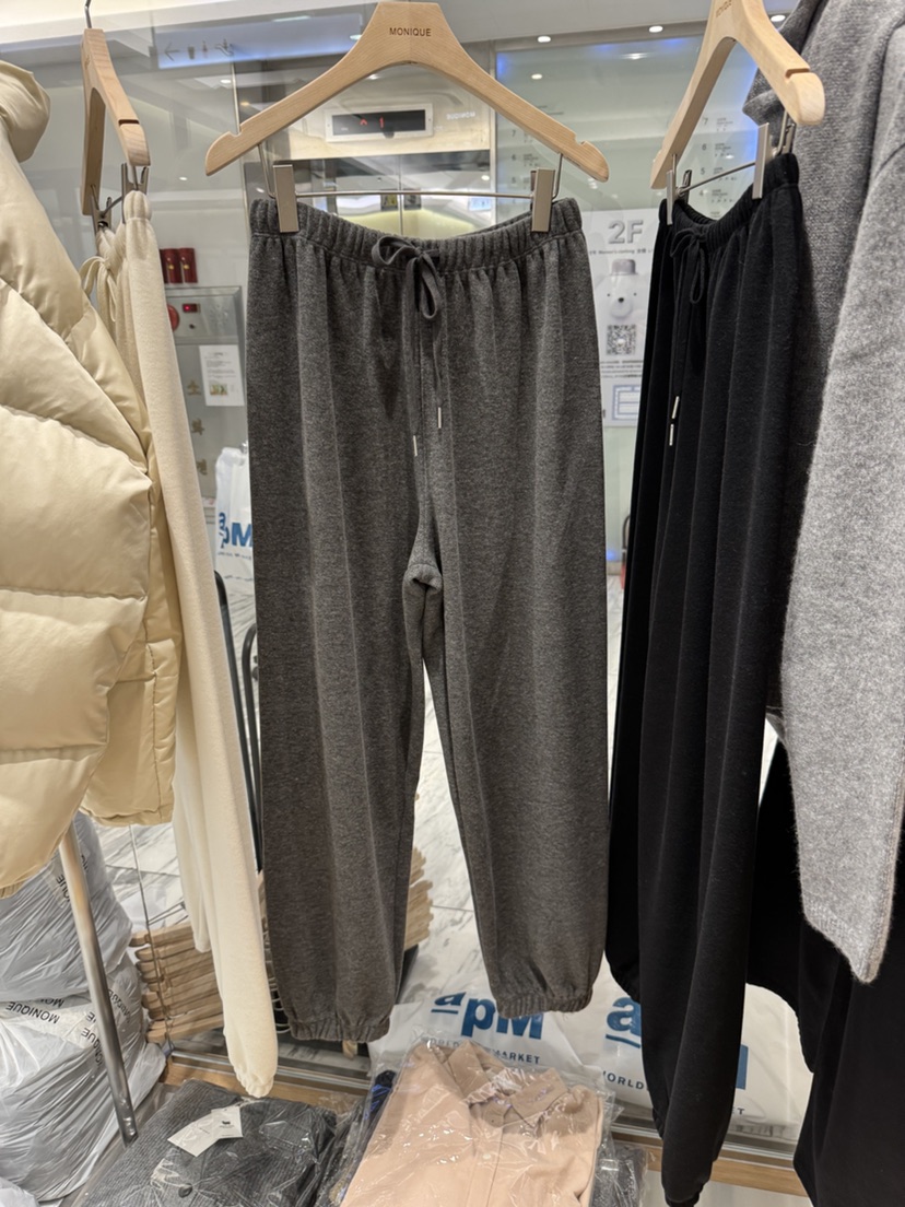 MONIQUE韓國直郵㊣女士新品職業推薦人氣真品25秋冬時尚休閑褲MONIQUE休閑褲圖色2