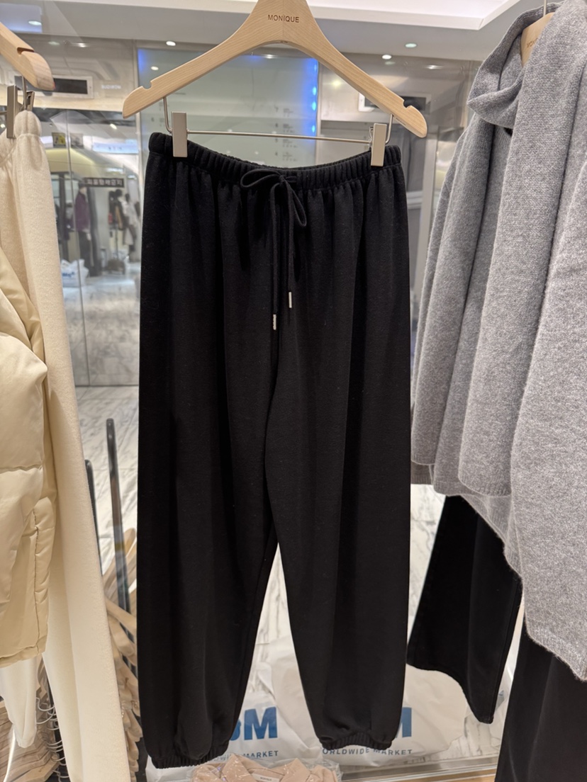 MONIQUE韓國直郵㊣女士新品職業推薦人氣真品25秋冬時尚休閑褲MONIQUE休閑褲圖色3