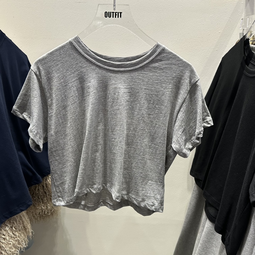 OUTFIT韓國直郵㊣女士新品25秋冬真品休閑推薦人氣時尚職業T恤OUTFITT恤圖色4