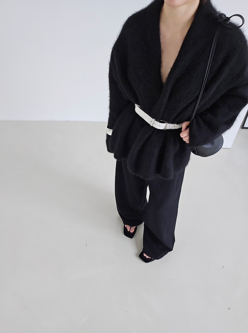 J SHOP東大門㊣直郵女裝新款時尚人氣25秋冬中長款大衣羊駝毛J_SHOP中長款大衣
