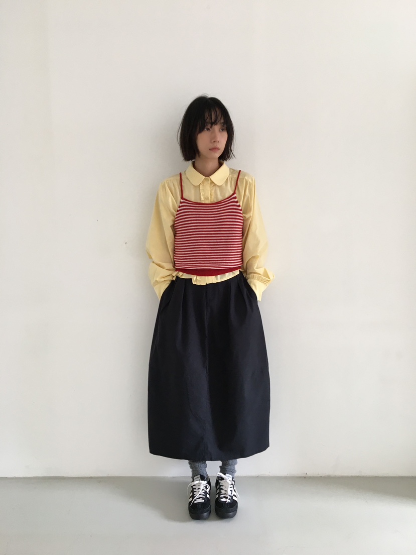 CCW東大門㊣直郵女士新品25秋冬時尚職業真品休閑長裙中長款CCW--NYUNYU長裙