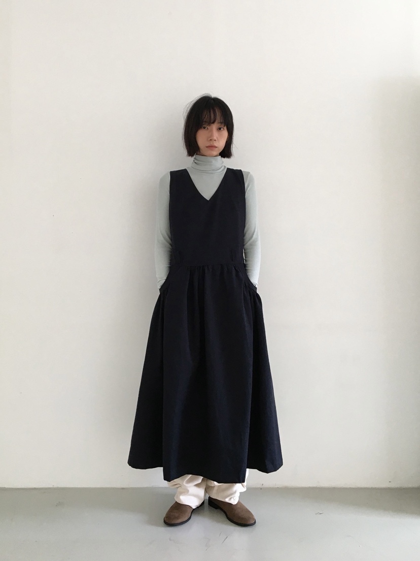 CCW東大門㊣實拍女士新款熱賣推薦真品時尚25秋冬連衣裙含腰帶CCW--NYUNYU連衣裙