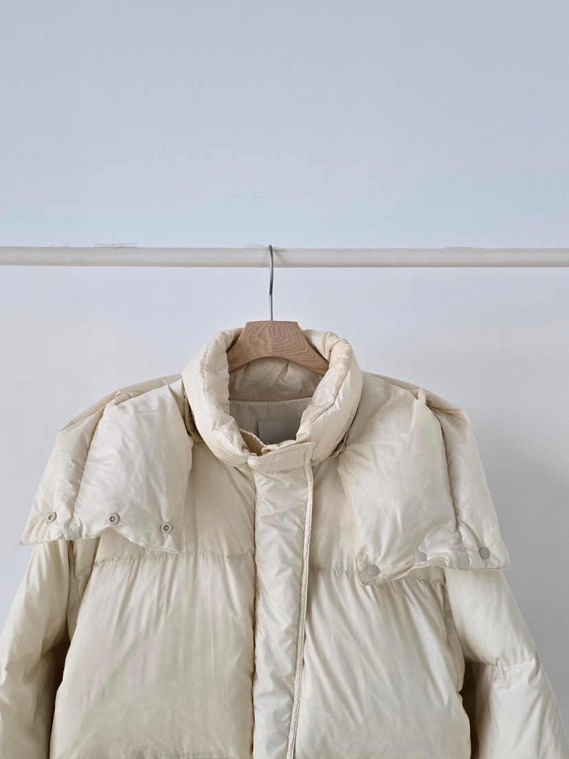 J SHOP東大門㊣實拍女裝新品職業熱賣人氣時尚短款羽絨服鵝絨J_SHOP短款羽絨服
