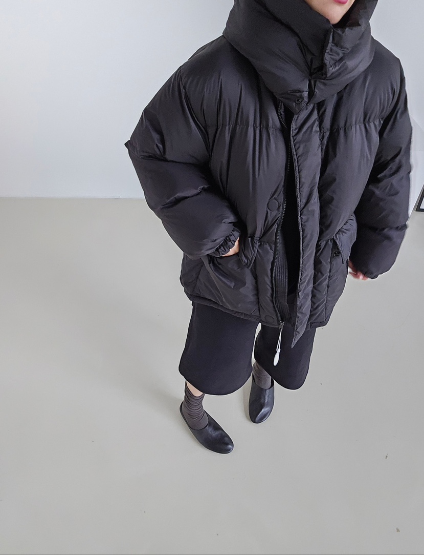 J SHOP東大門㊣實拍女裝新品職業熱賣人氣時尚短款羽絨服鵝絨J_SHOP短款羽絨服