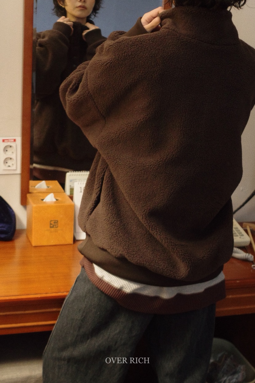 OVER RICH東大門㊣直郵女裝新款人氣推薦休閑職業熱賣衛衣OVER RICH衛衣