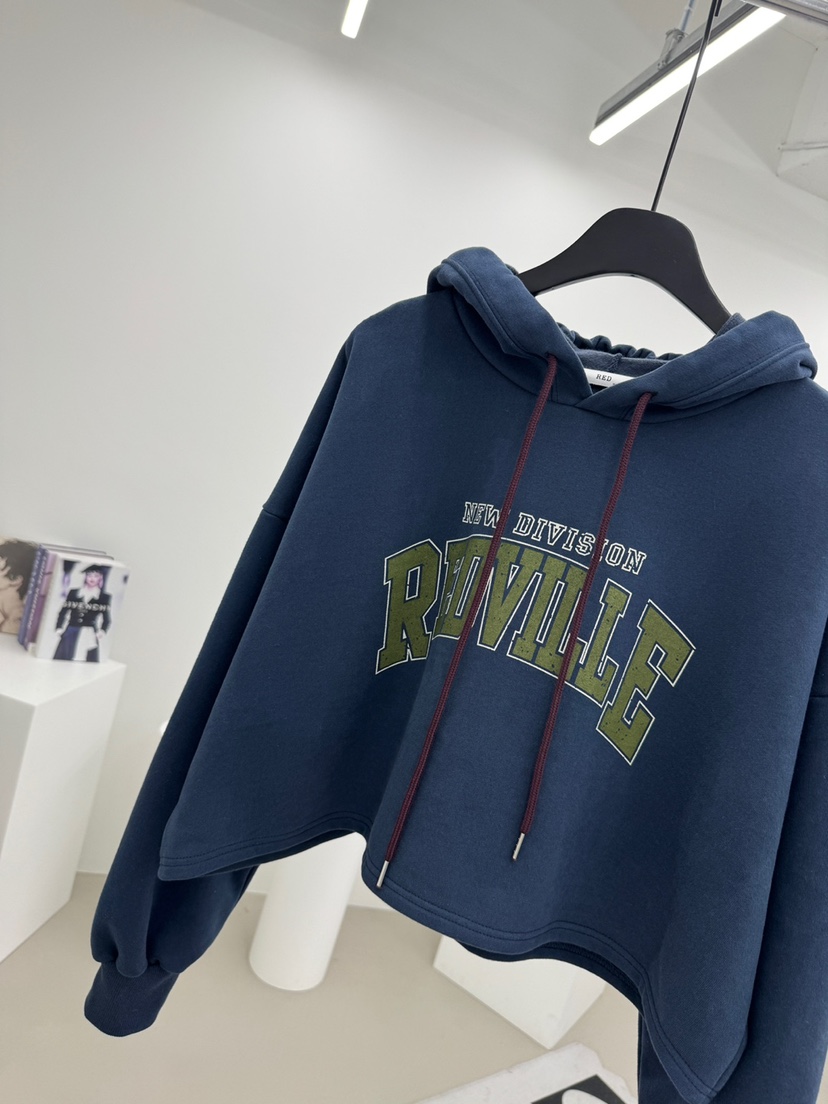 RED-A韓國直郵㊣女士新品人氣25秋冬真品職業休閑衛衣連帽RED-A衛衣圖色5