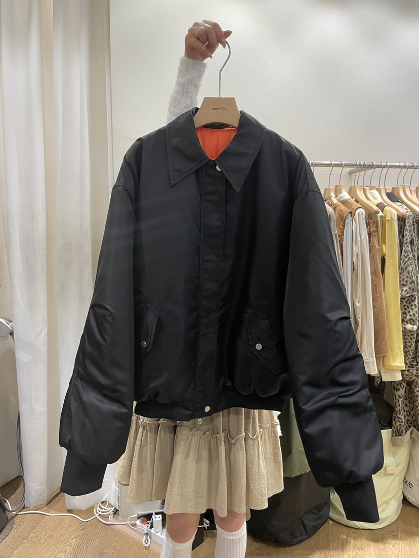AUVERFIT韓國代購㊣女裝新品職業熱賣休閑25秋冬人氣推薦夾克AUVERFIT夾克圖色3