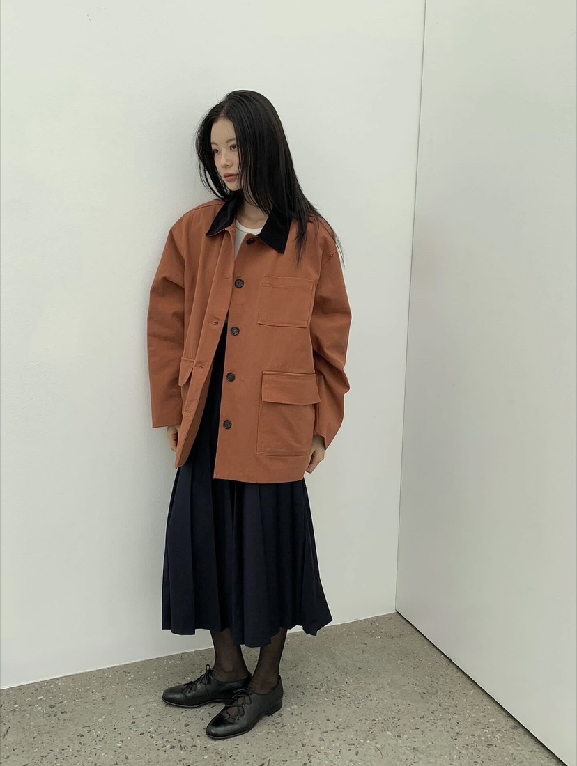 LOVE MY SANTA東大門㊣直郵女裝新款25秋冬真品休閑人氣夾克Santa/LOVE MY SANTA夾克圖色2
