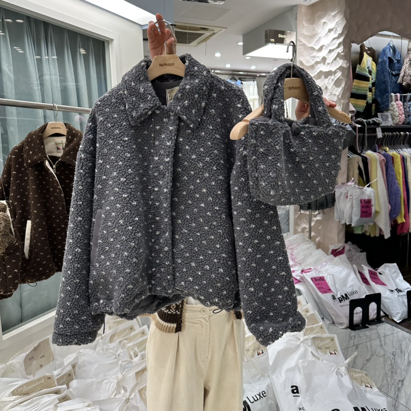 OURMOMENT東大門㊣實拍女裝新品職業真品推薦時尚25秋冬套裝含包OURMOMENT套裝圖色3