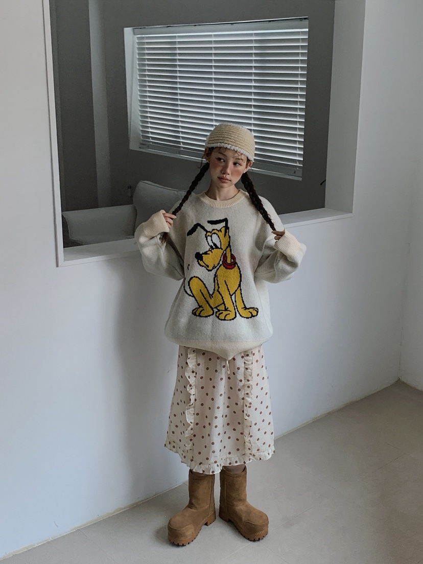 JKICHI韓國直郵㊣女裝新品人氣職業時尚25秋冬推薦真品毛衣JKICHI毛衣