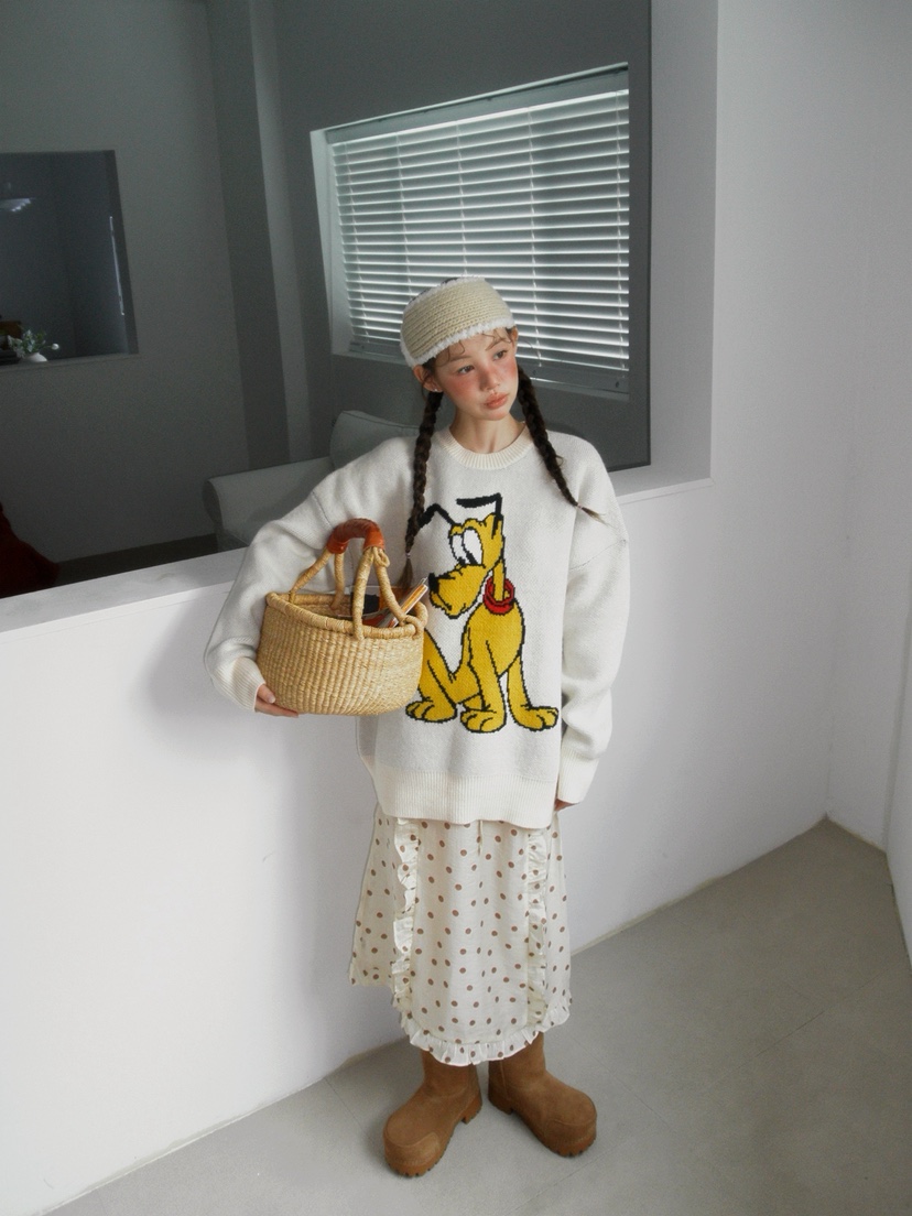 JKICHI韓國直郵㊣女裝新品人氣職業時尚25秋冬推薦真品毛衣JKICHI毛衣