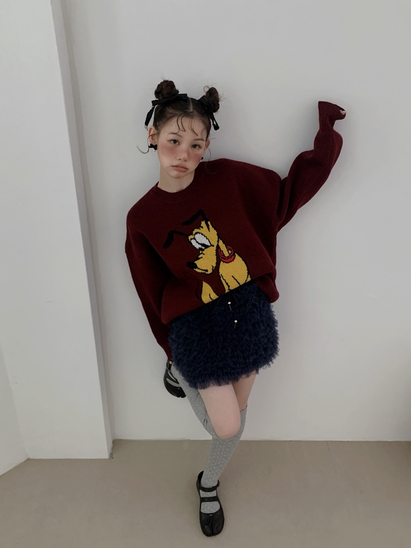 JKICHI韓國直郵㊣女裝新品人氣職業時尚25秋冬推薦真品毛衣JKICHI毛衣圖色2