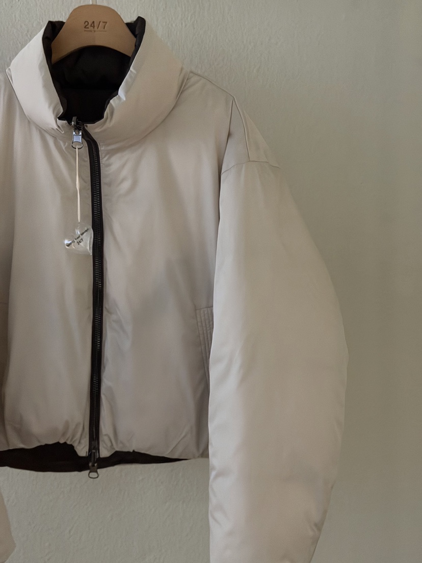TWENTY FOUR SEVEN24-7東大門㊣直郵女士新品時尚短款羽絨服里外穿填充雙面鴨絨TEWNTY FOUR SEVEN24-7短款羽絨服