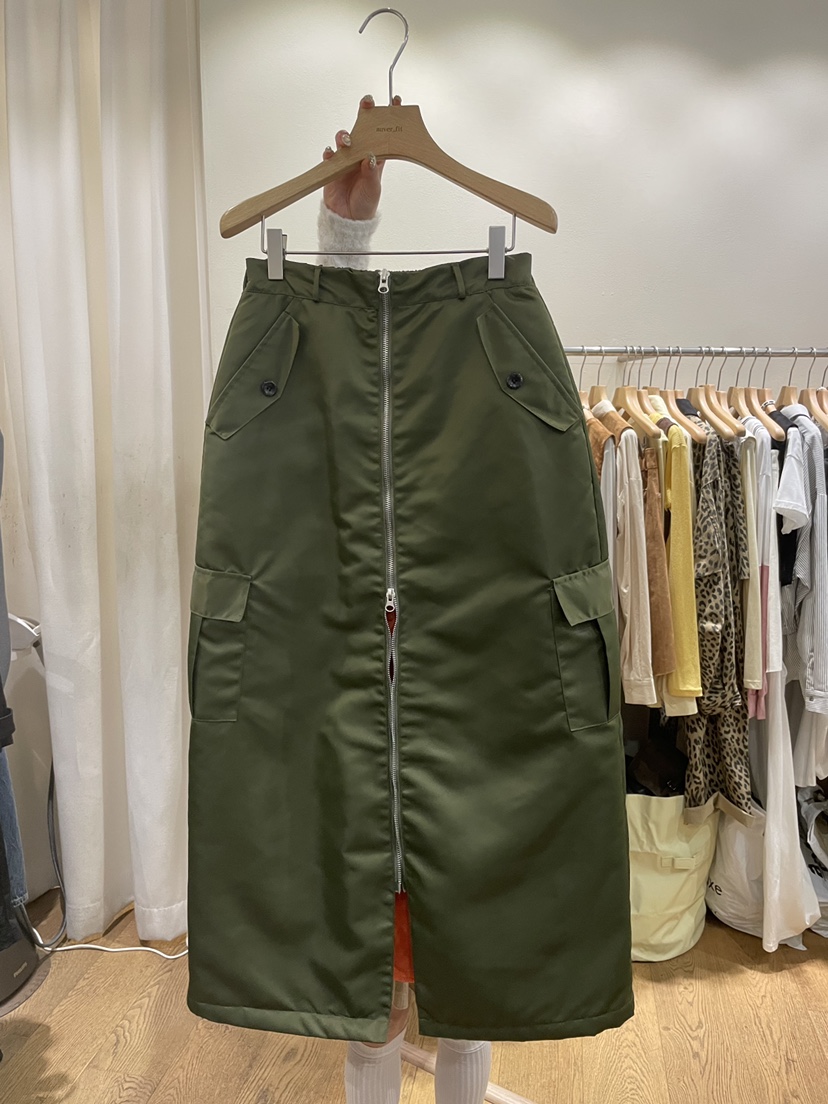 AUVERFIT東大門㊣實拍女裝新品真品人氣熱賣25秋冬時尚長裙AUVERFIT長裙圖色1