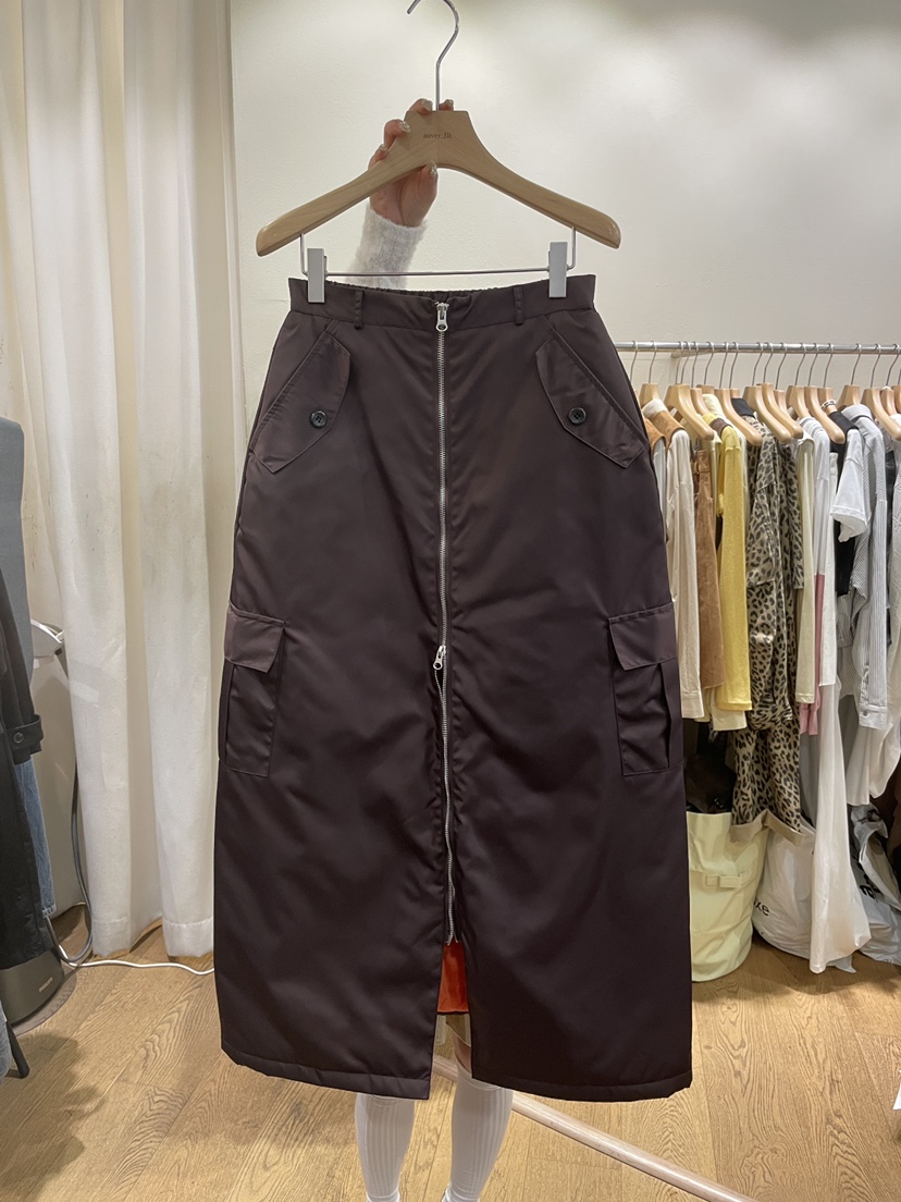 AUVERFIT東大門㊣實拍女裝新品真品人氣熱賣25秋冬時尚長裙AUVERFIT長裙圖色2