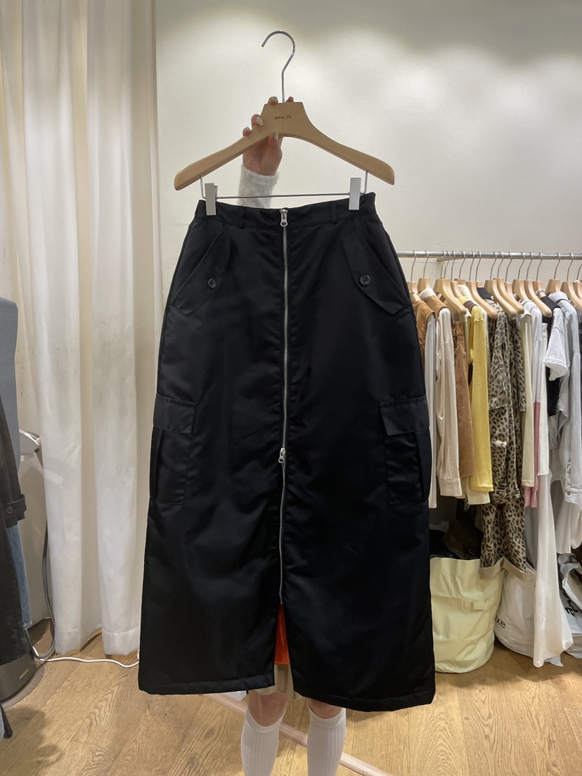 AUVERFIT東大門㊣實拍女裝新品真品人氣熱賣25秋冬時尚長裙AUVERFIT長裙圖色3