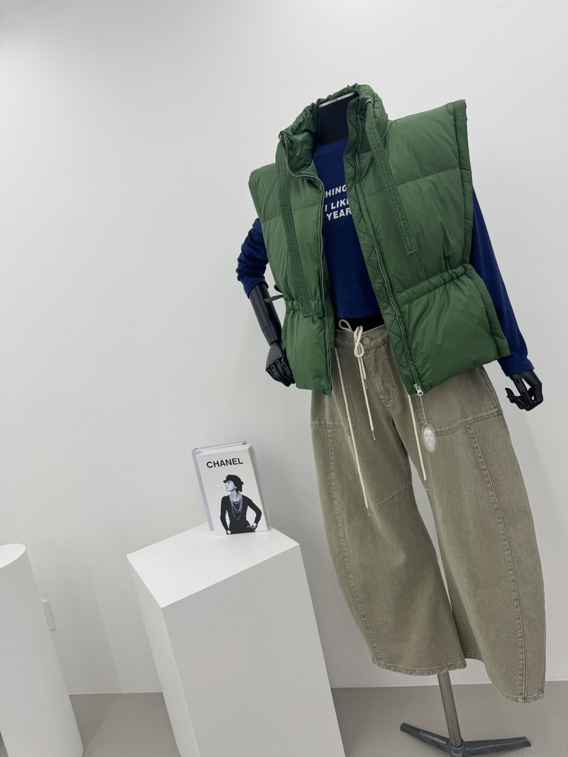 RED-A東大門㊣直郵女裝新款時尚25秋冬真品職業休閑馬甲鴨絨RED-A馬甲